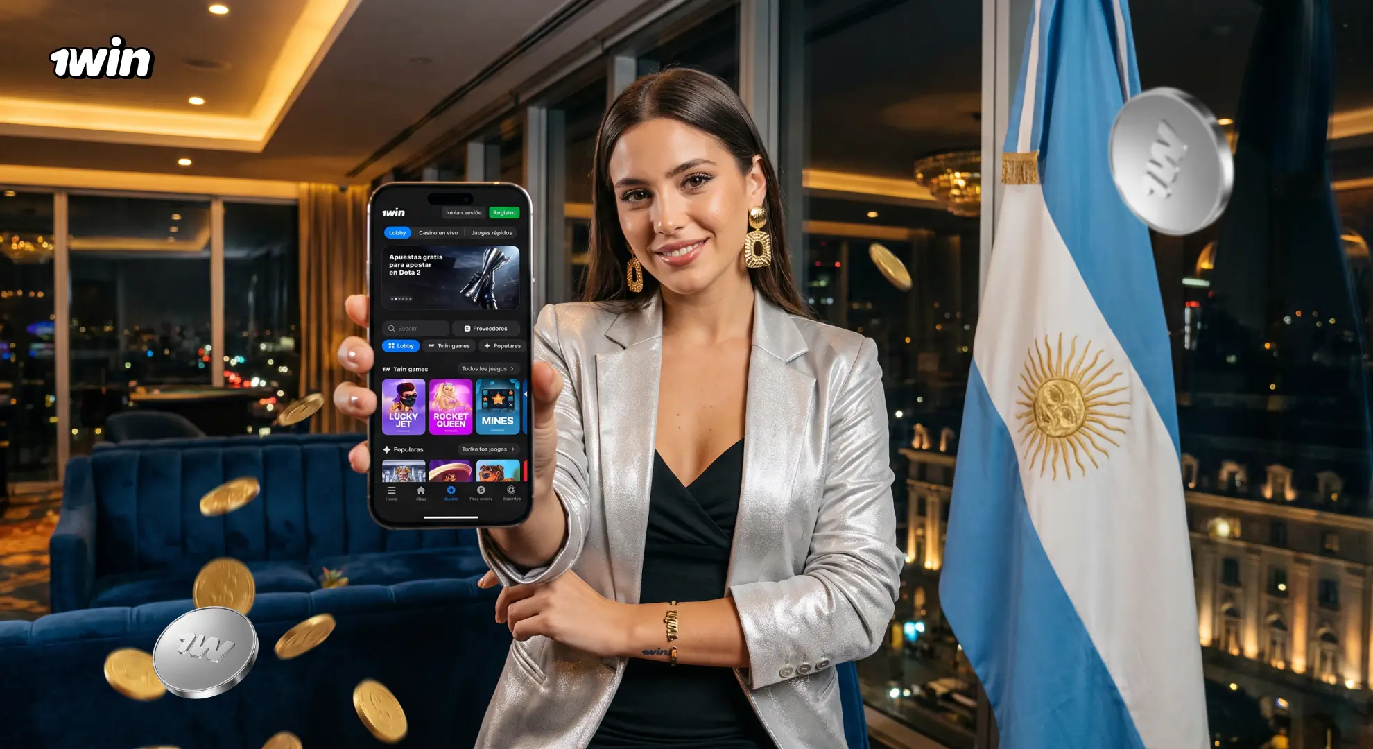 1win Argentina, casino online y apuestas deportivas en pesos